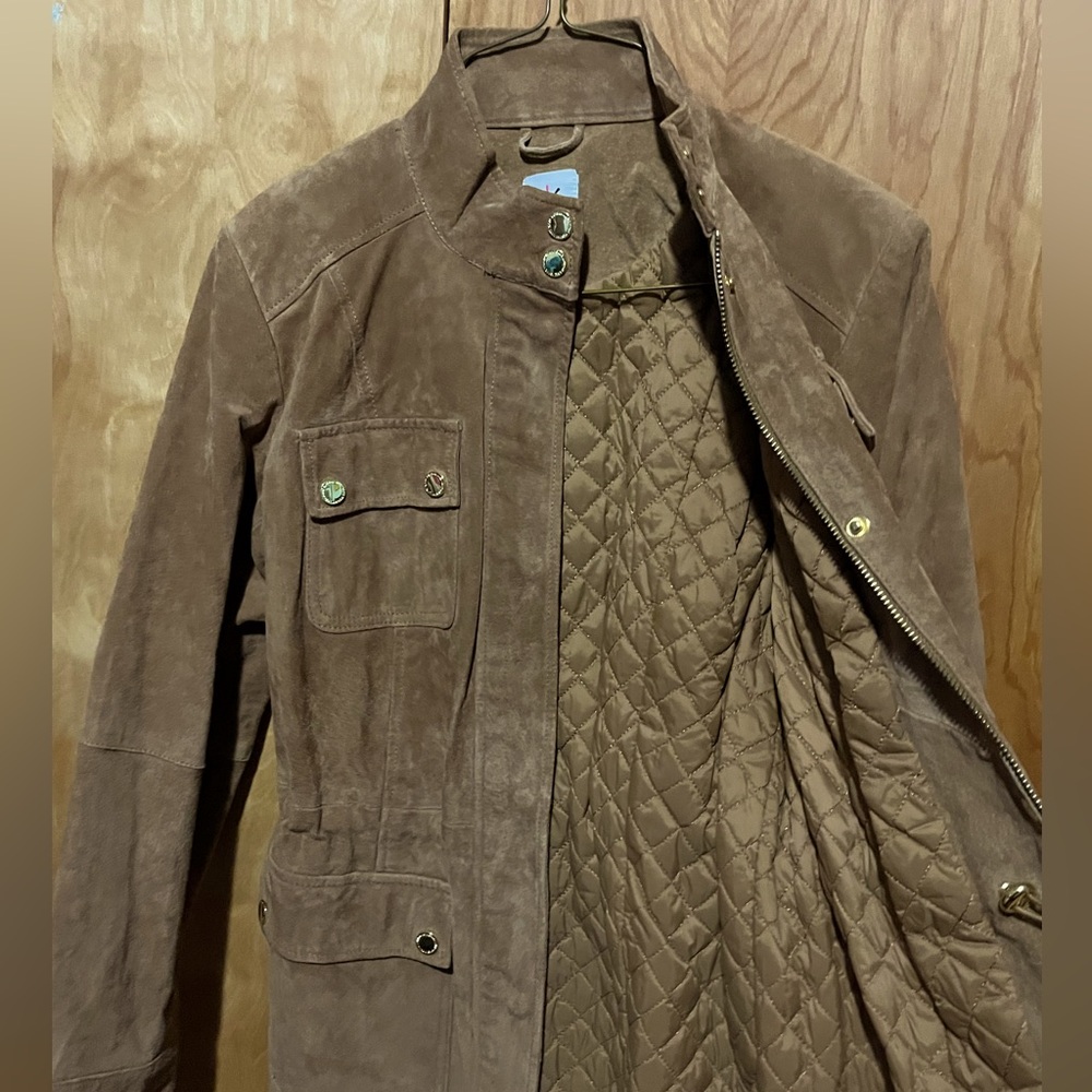 Isaac Mizrahi Leather Jacket